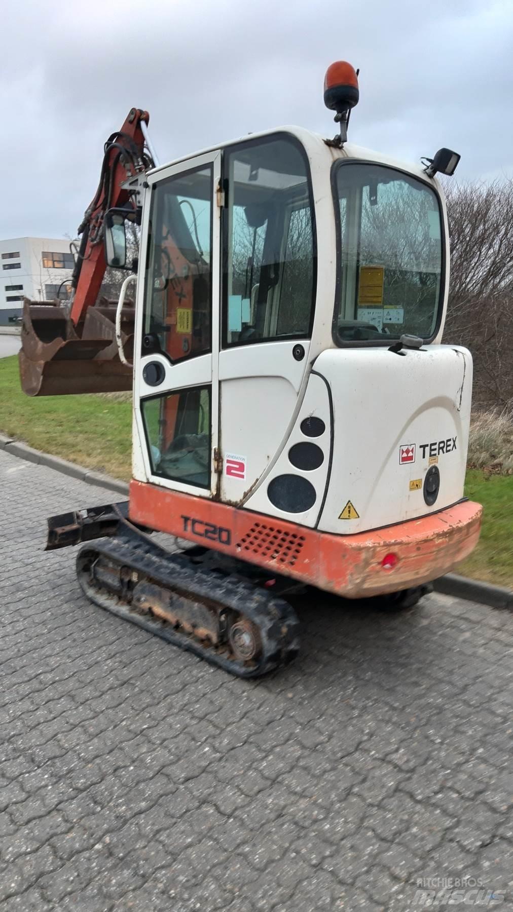 Terex TC20 Mini rýpadlá < 7t