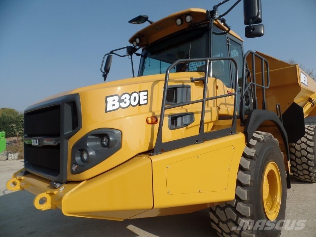 Bell B30E – 6X6 Stavebné sklápače