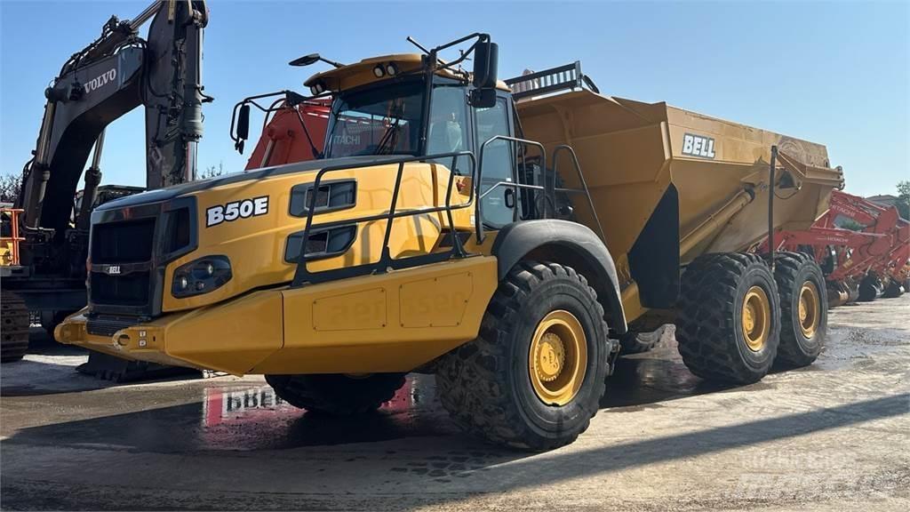 Bell B50E 6X6 Stavebné sklápače