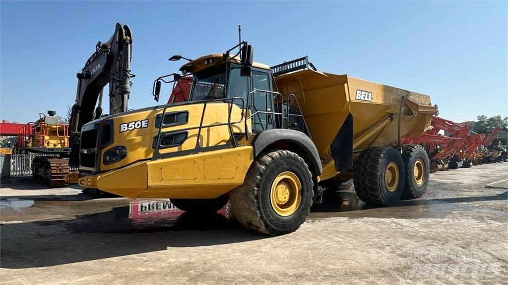 Bell B50E 6X6 Stavebné sklápače