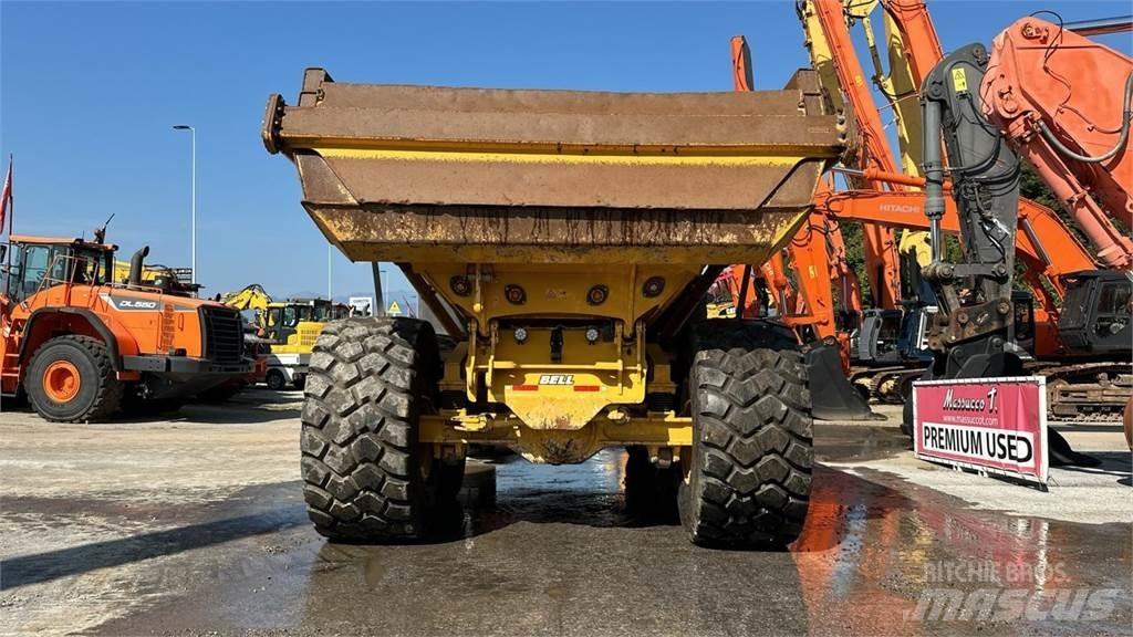 Bell B50E 6X6 Stavebné sklápače