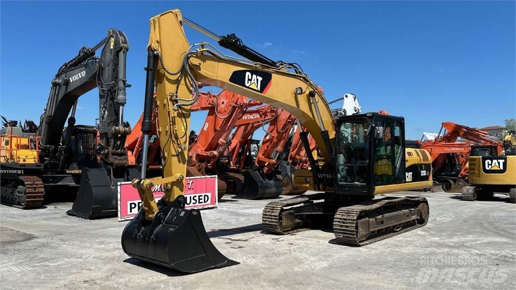 CAT 320D Pásové rýpadlá