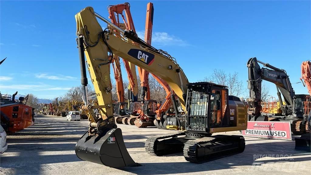 CAT 323E Pásové rýpadlá