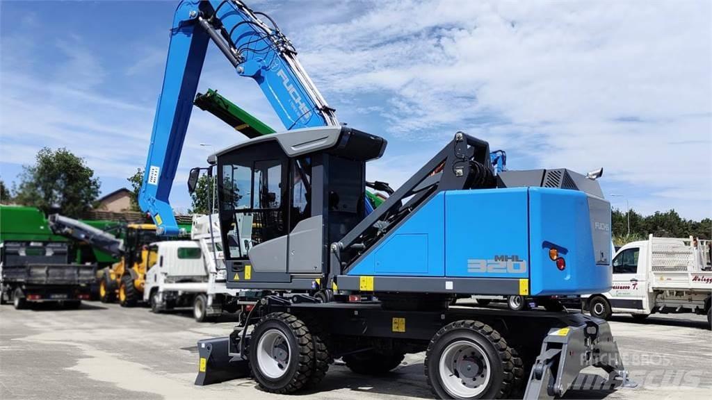 Fuchs MHL 320 Kolesové rýpadlá
