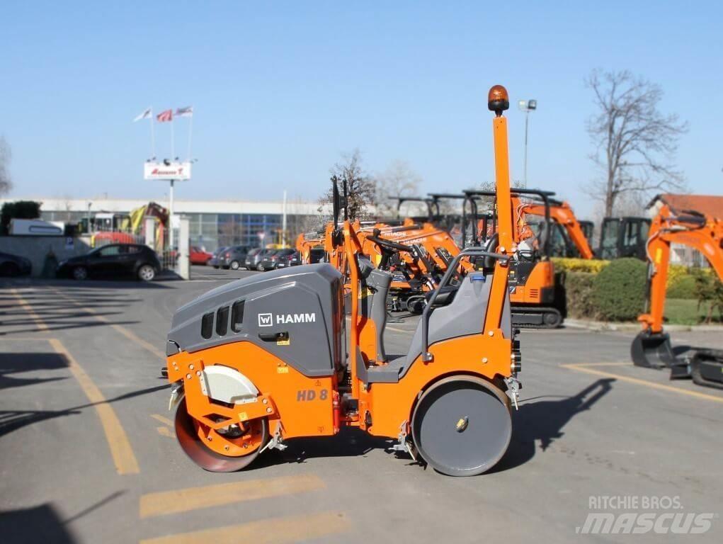 Hamm HD8VV Pôdne kompaktory