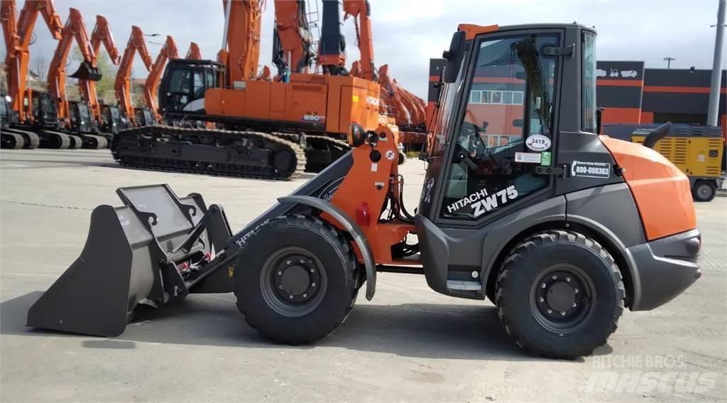 Hitachi ZW75 – 6C Kolesové nakladače