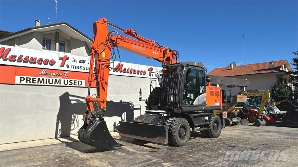 Hitachi ZX140W-6 Kolesové rýpadlá