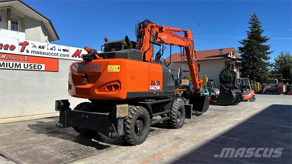 Hitachi ZX140W-6 Kolesové rýpadlá