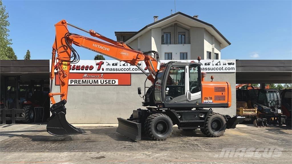 Hitachi ZX140WT-3 Kolesové rýpadlá