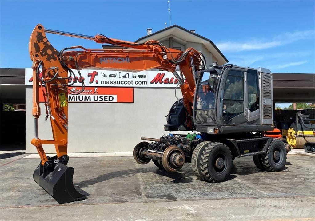 Hitachi ZX170PRR Kolesové rýpadlá