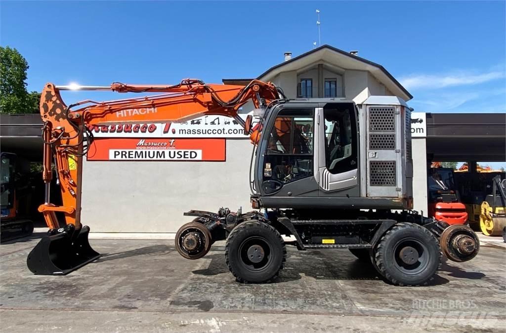 Hitachi ZX170PRR Kolesové rýpadlá