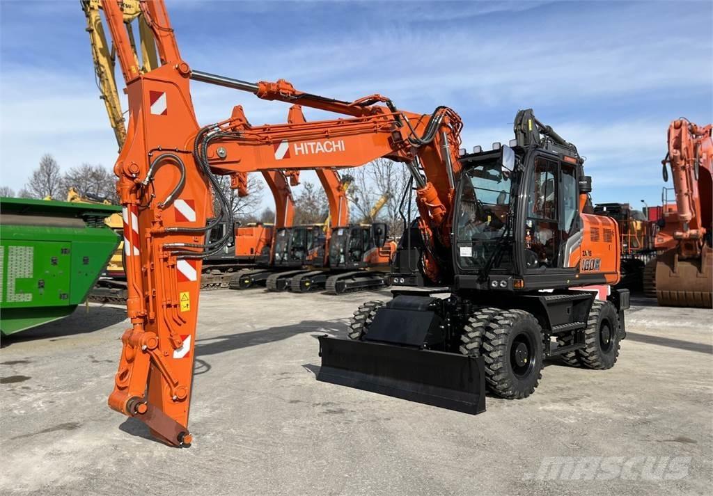 Hitachi ZX180W-7 Kolesové rýpadlá