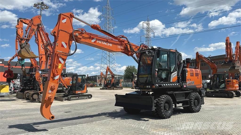 Hitachi ZX180W-7 Kolesové rýpadlá