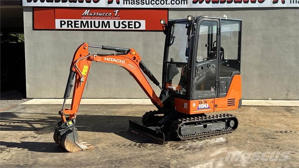 Hitachi ZX19-5A CR Mini rýpadlá < 7t