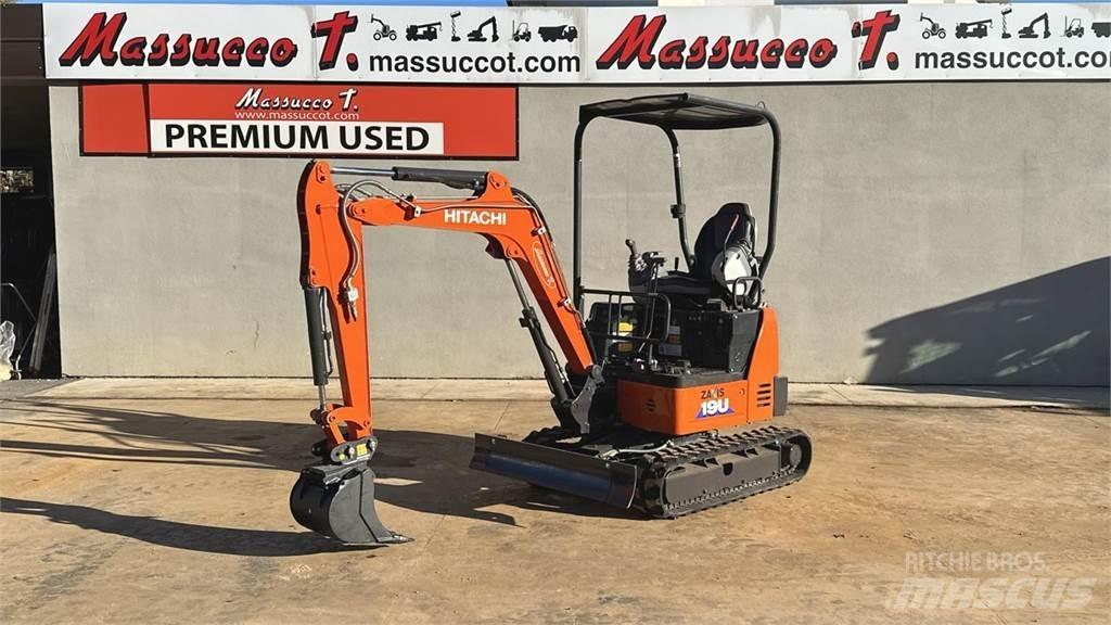 Hitachi ZX19U 5A YLR Mini rýpadlá < 7t