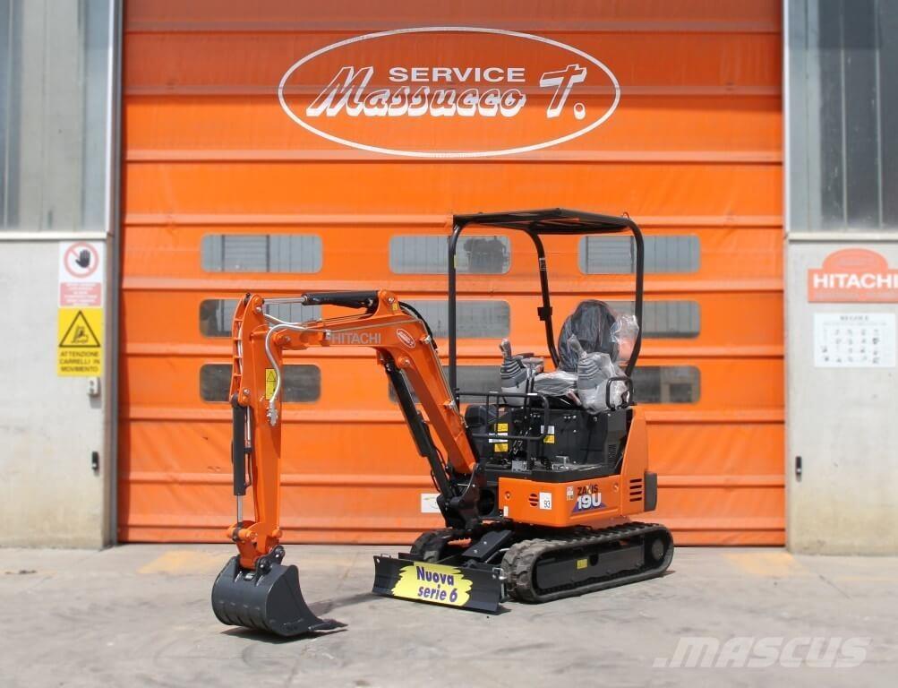 Hitachi ZX19U-6 Mini rýpadlá < 7t