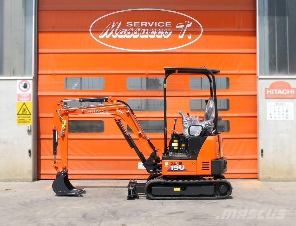 Hitachi ZX19U-6 Mini rýpadlá < 7t