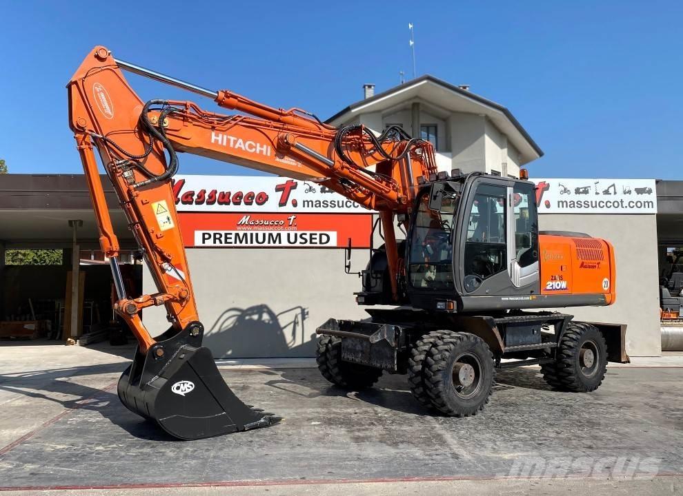 Hitachi ZX210W-3 Kolesové rýpadlá