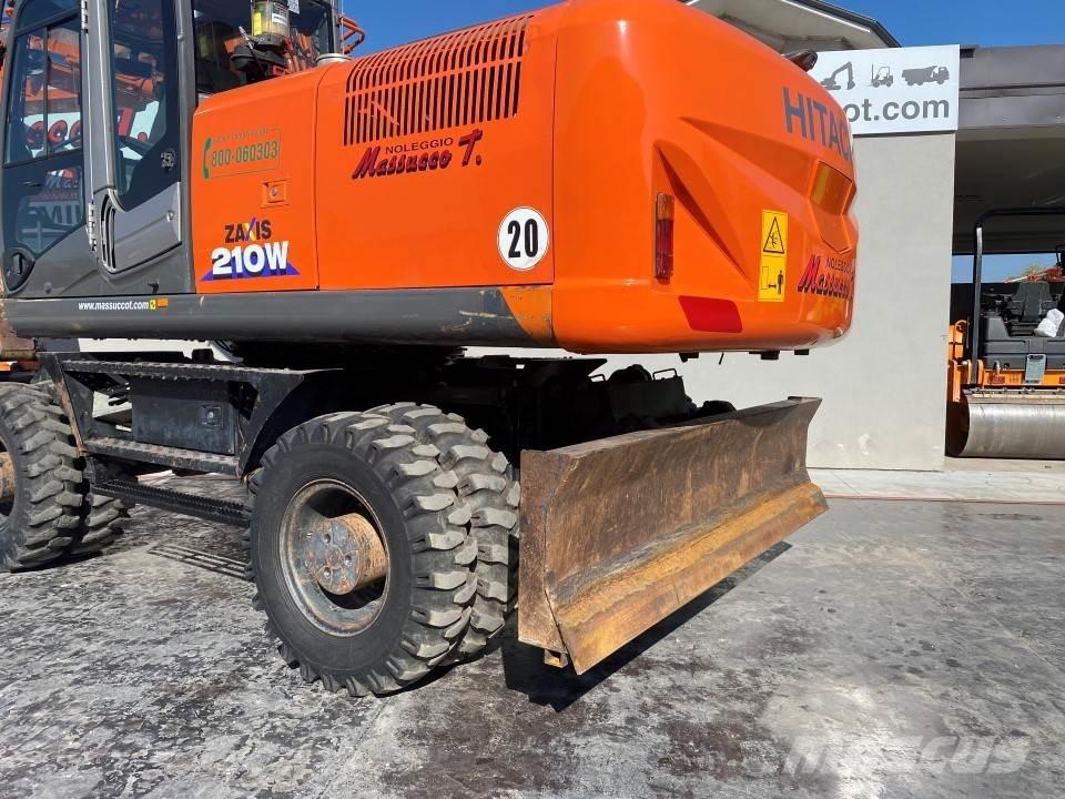 Hitachi ZX210W-3 Kolesové rýpadlá