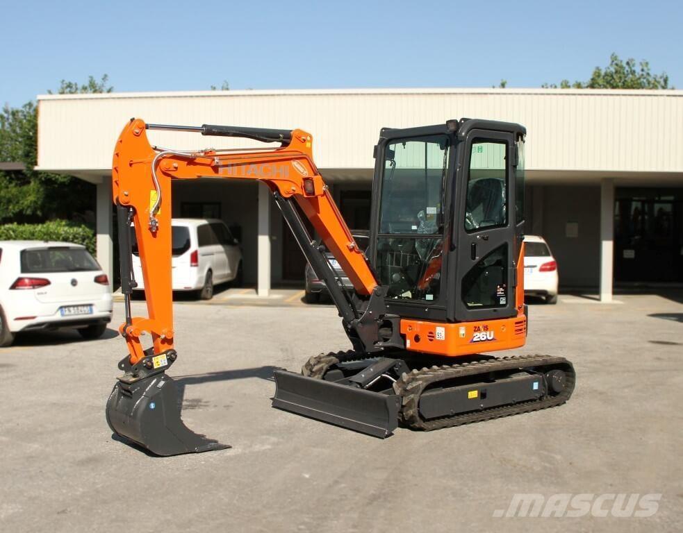 Hitachi ZX26U-6 CR Mini rýpadlá < 7t