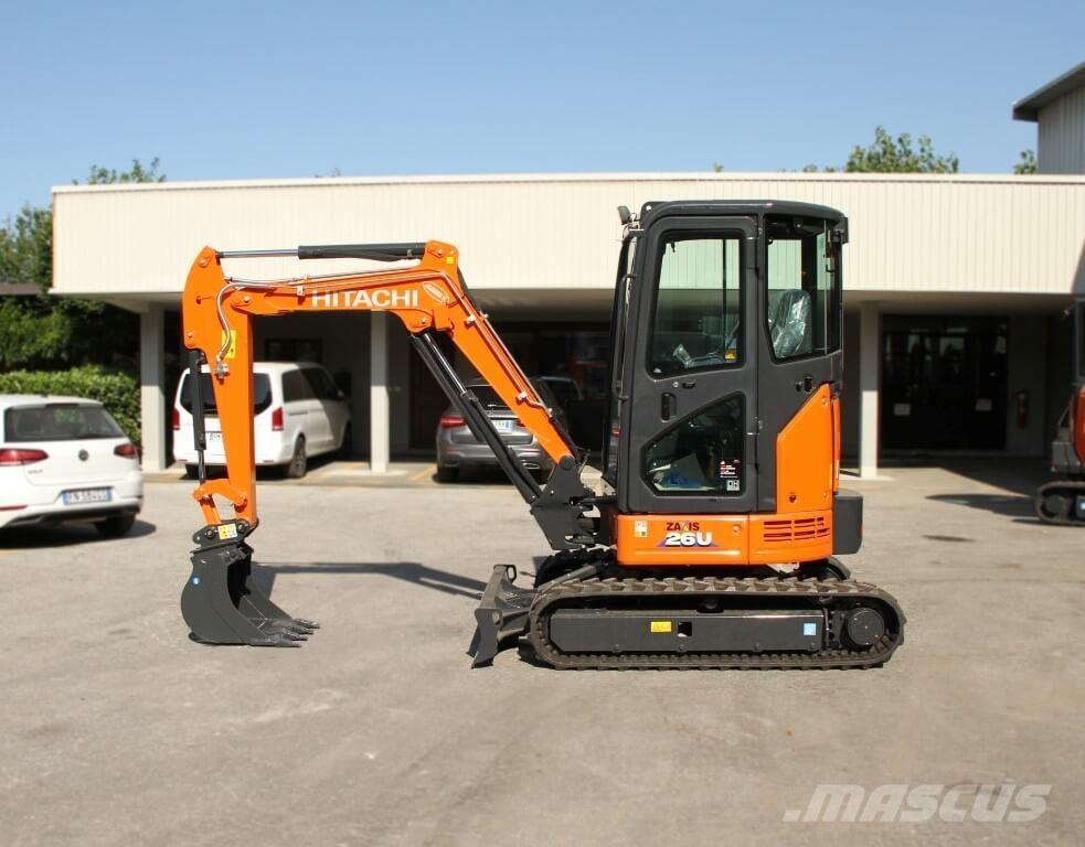 Hitachi ZX26U-6 CR Mini rýpadlá < 7t