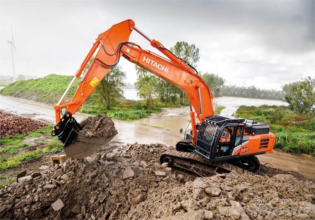 Hitachi ZX350LCN-7 Pásové rýpadlá