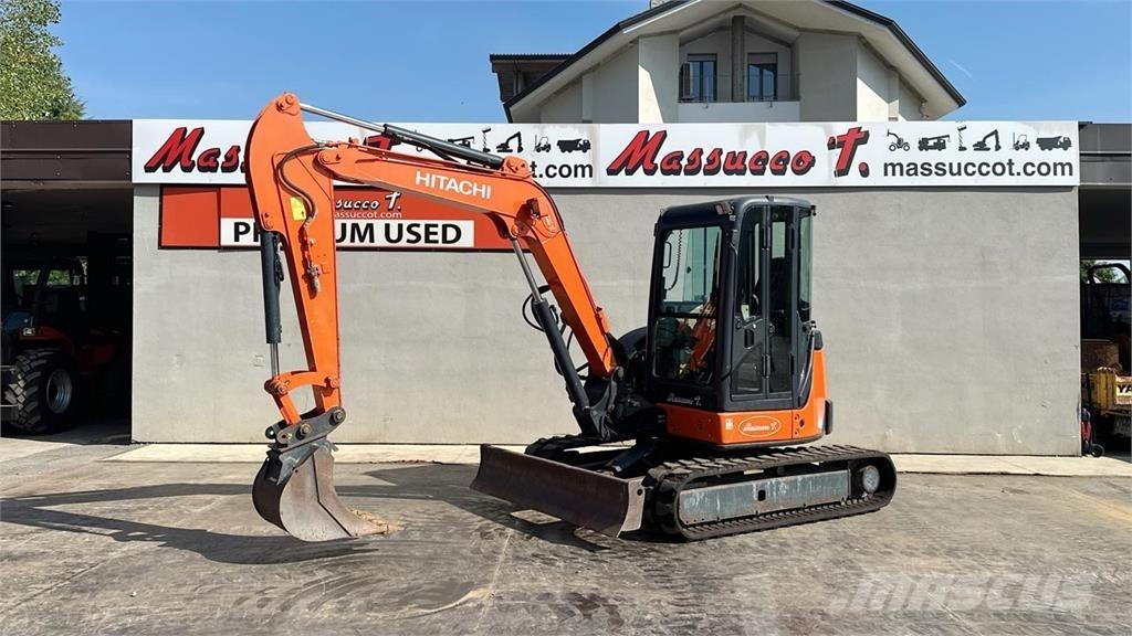 Hitachi ZX52U-3 CLR Mini rýpadlá < 7t