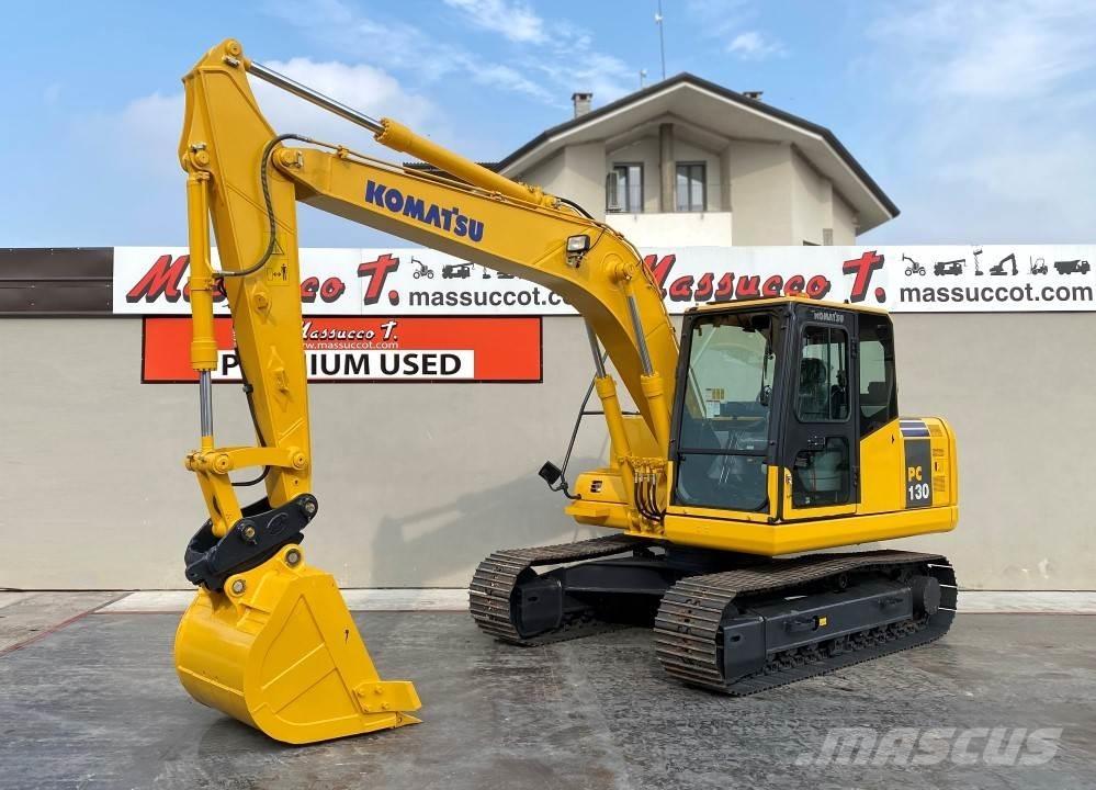 Komatsu PC130-7 Midi rýpadlá 7 t - 12 t