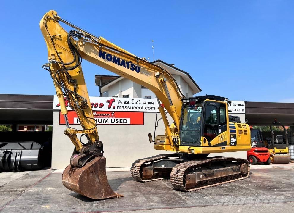 Komatsu PC210N LC-8 Pásové rýpadlá