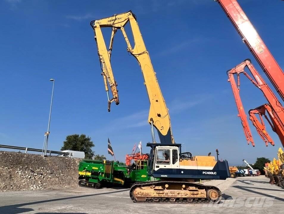 Komatsu PC400-LC Pásové rýpadlá