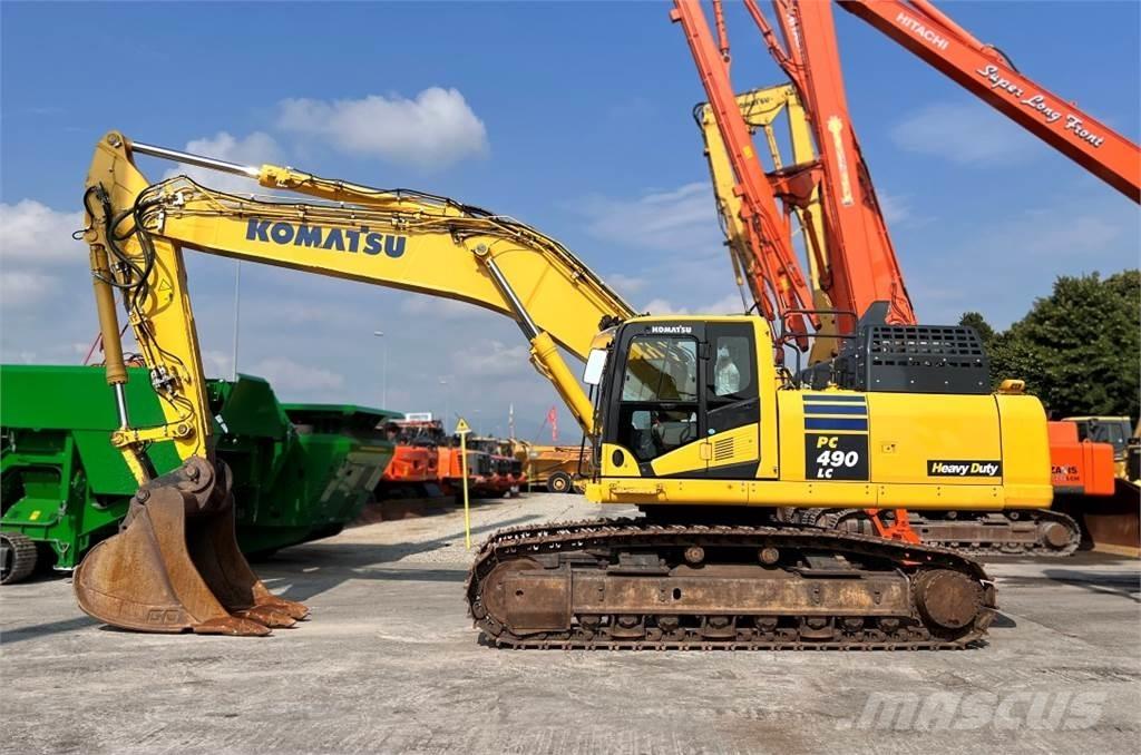 Komatsu PC490LC -11 Pásové rýpadlá