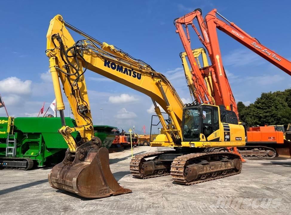 Komatsu PC490LC -11 Pásové rýpadlá