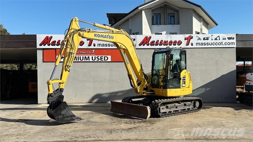 Komatsu PC80MR-5E Midi rýpadlá 7 t - 12 t