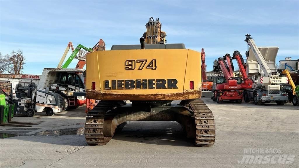 Liebherr R974C HDSL Pásové rýpadlá