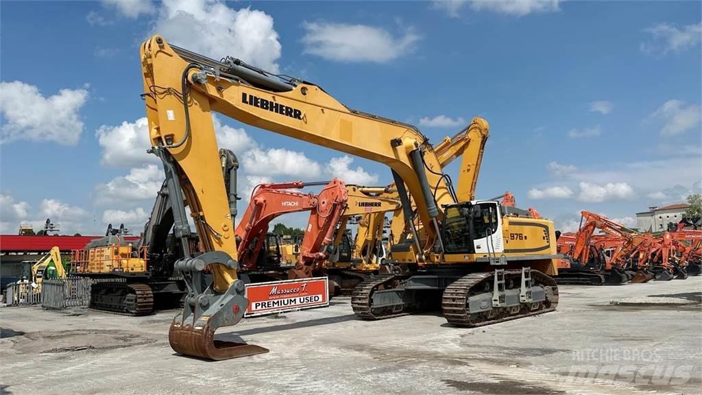 Liebherr R976 LC V Pásové rýpadlá