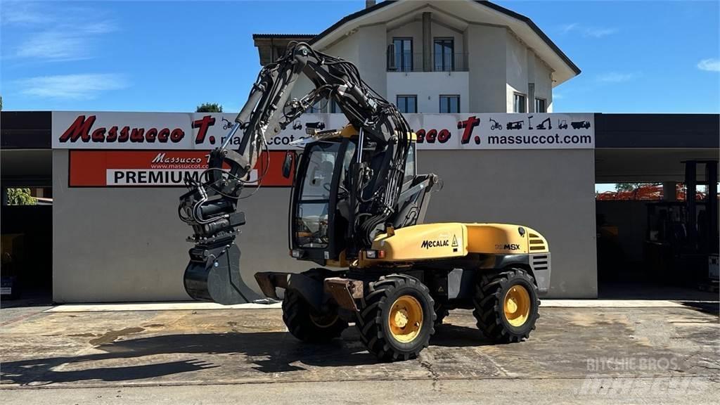 Mecalac 10MSX 4X4 Kolesové rýpadlá