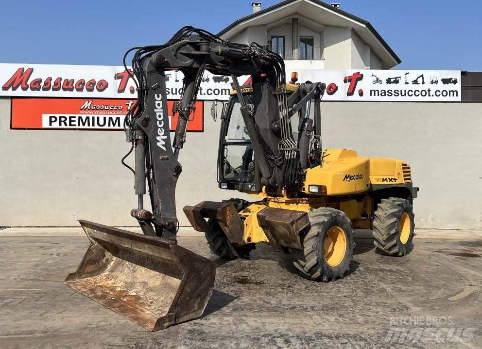 Mecalac 12MXT-E Kolesové rýpadlá