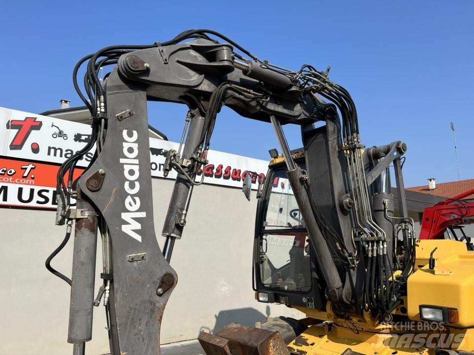 Mecalac 12MXT-E Kolesové rýpadlá