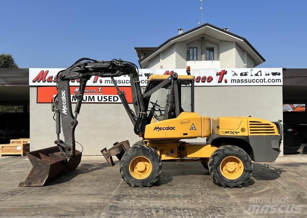 Mecalac 12MXT-E Kolesové rýpadlá