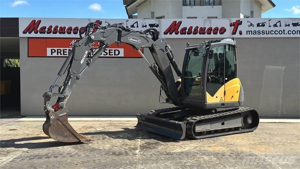 Mecalac 8MCR Midi rýpadlá 7 t - 12 t