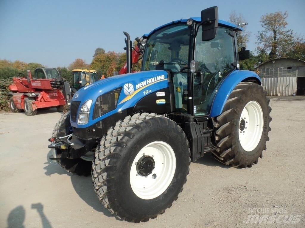 New Holland T5.115 Snežné pluhy, predné snežné radlice