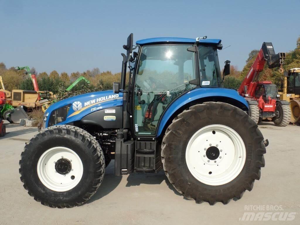 New Holland T5.115 Snežné pluhy, predné snežné radlice