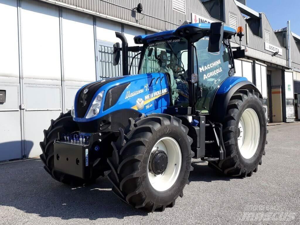 New Holland T6.165 Snežné pluhy, predné snežné radlice