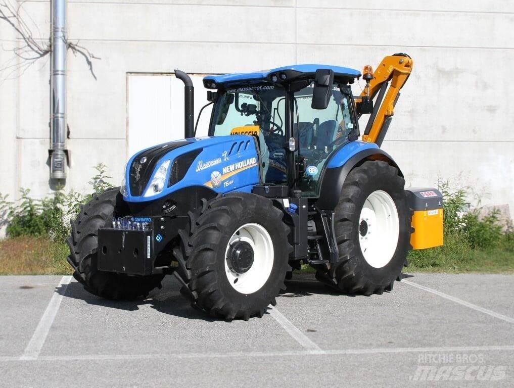 New Holland T6-165 - 4X4 Snežné pluhy, predné snežné radlice
