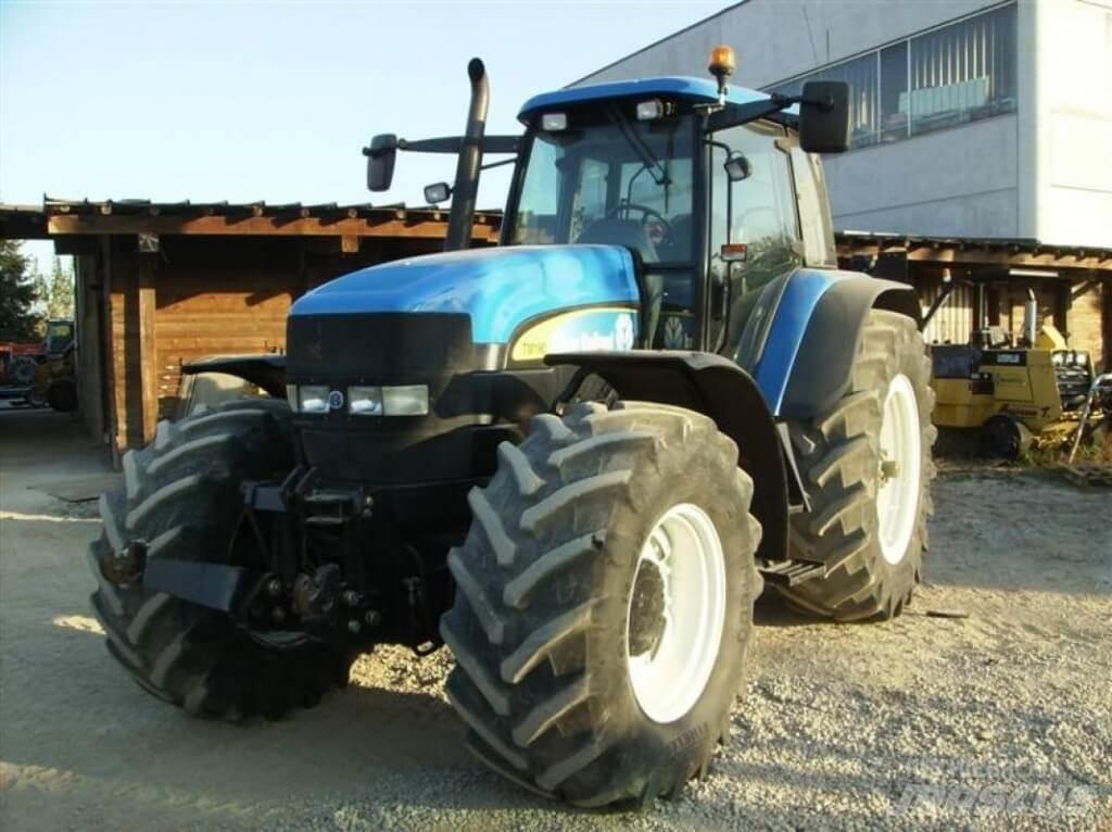 New Holland TM190 Snežné pluhy, predné snežné radlice