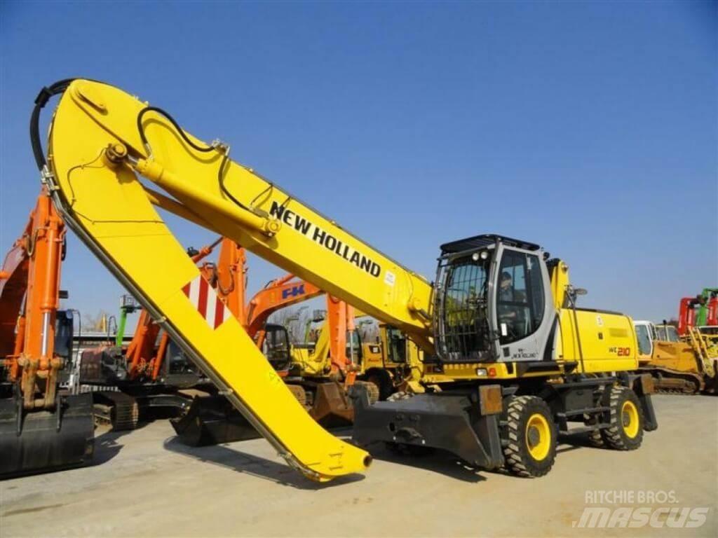 New Holland WE210 Kolesové rýpadlá