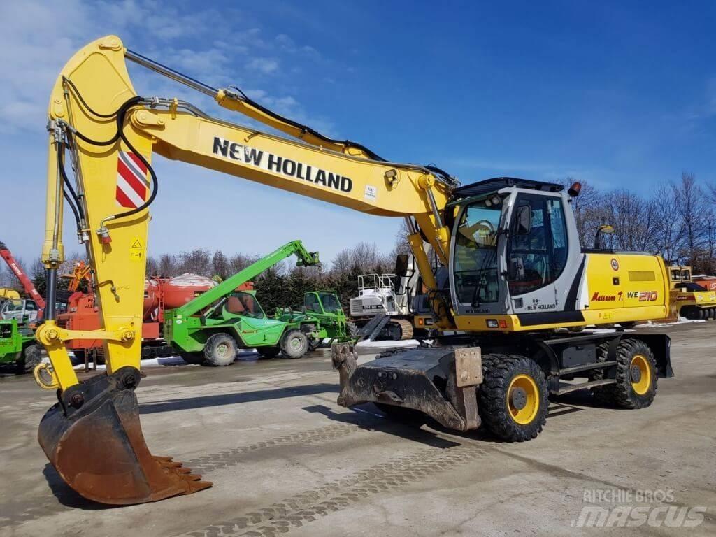 New Holland WE210 Kolesové rýpadlá