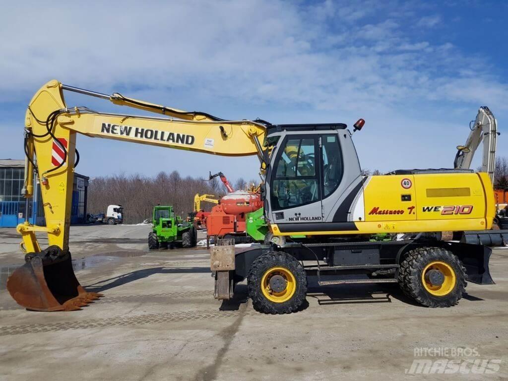 New Holland WE210 Kolesové rýpadlá