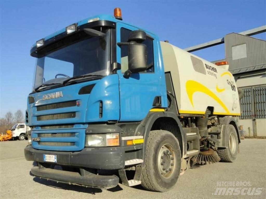 Scania P 230 Bucher Zametacie vozidlá