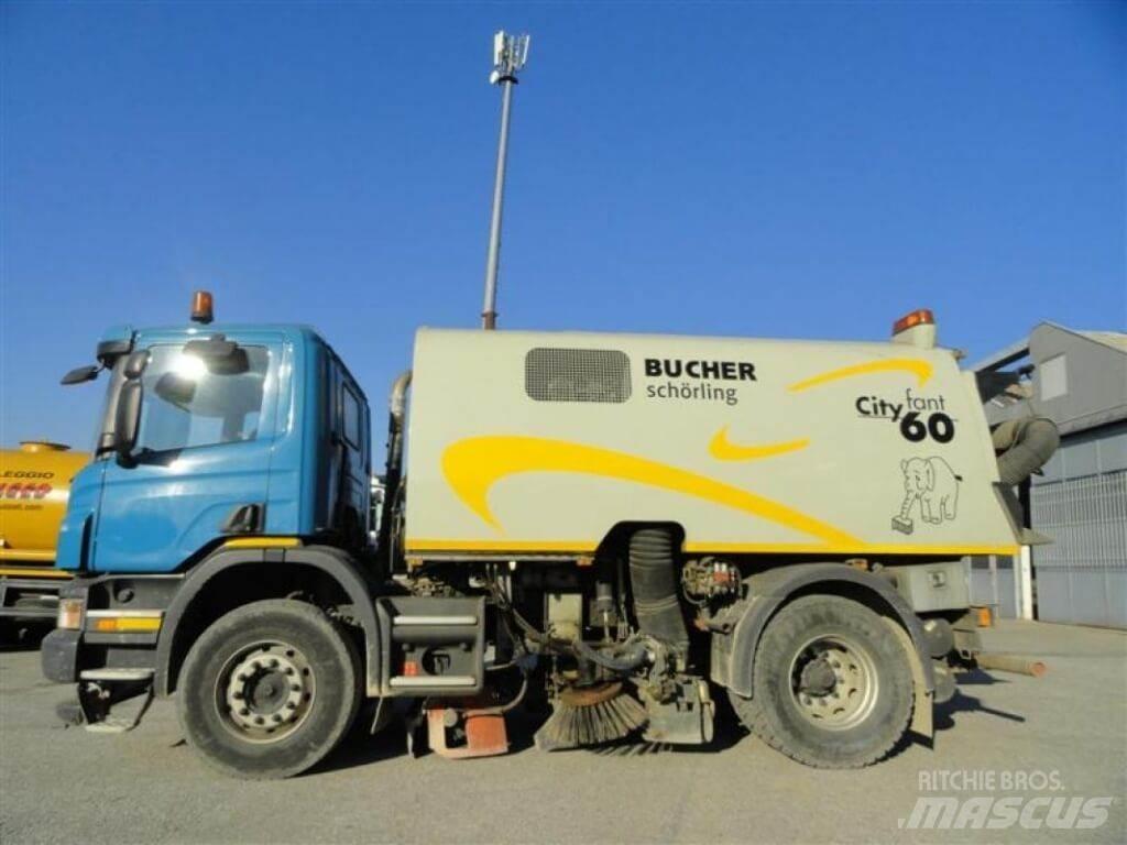 Scania P 230 Bucher Zametacie vozidlá